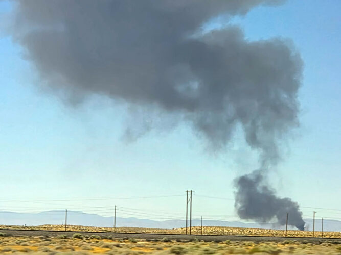 B-52 plunged mile a minute before crashing